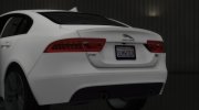 Jaguar XE S 2017 для GTA 5 миниатюра 4