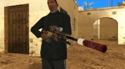 Sniper Rifle Postapokalipsis для GTA San Andreas миниатюра 1