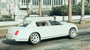 2010 Bentley Continental Flying Spur for GTA 5 miniature 4