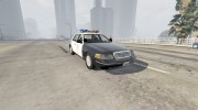 1998 Ford Crown Victoria P71 - LAPD 1.1 for GTA 5 miniature 1