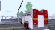 E-One F.D.N.Y Fire Rescue 1 для GTA San Andreas миниатюра 3