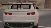 Chevrolet Camaro SS Carbon Hood для GTA San Andreas миниатюра 5