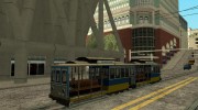 Tram, painted in the colors of the flag v.2 by Vexillum  miniature 3