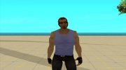 Postal dude в cиней майке for GTA San Andreas miniature 2