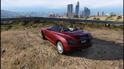 Chrysler Crossfire Roadster 1.0 для GTA 5 миниатюра 2