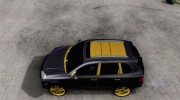 Porsche Cayenne gold para GTA San Andreas miniatura 2