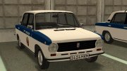 ВАЗ-21013 Lada-1200s Милиция for GTA San Andreas miniature 1