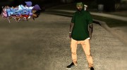 New gang member Fam 3 для GTA San Andreas миниатюра 1