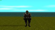 Шепард мужчина в броне Цербера Аякс из Mass Effect for GTA San Andreas miniature 2
