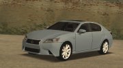 2020 Lexus GS350 F-Sport (Low Poly) for GTA San Andreas miniature 1