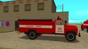 Газ 52 Пожарная охрана para GTA San Andreas miniatura 2