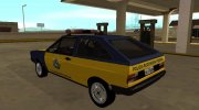 Volkswagen Gol 1983 Polícia Rodoviária Federal para GTA San Andreas miniatura 4