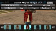 Visual Player Image v1.1 для GTA San Andreas миниатюра 5