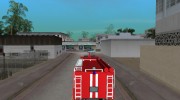 КамАЗ 6520 Пожарный АЦ-40 для GTA Vice City миниатюра 16