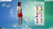 Туфли Rea para Sims 4 miniatura 5