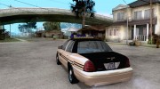 Ford Crown Victoria Tennessee Police para GTA San Andreas miniatura 3