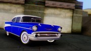 1957 Chevrolet Bel Air Sport Coupe for GTA San Andreas miniature 7