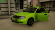 Daewoo Lanos Taxi v2 para GTA San Andreas miniatura 1
