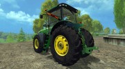 John Deere 8370R para Farming Simulator 2015 miniatura 3