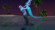 Couple pose - mermaids para Sims 4 miniatura 2