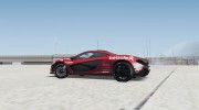 McLaren P1 HQ для GTA San Andreas миниатюра 11