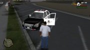 ВАЗ 2170 Lada Priora Police USA для GTA San Andreas миниатюра 6