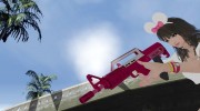 Bullpup Rifle GTA V Pink для GTA San Andreas миниатюра 4