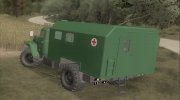 Урал - 43206 Военный санитарный автомобиль АС-4350.1 ВСУ для GTA San Andreas миниатюра 5