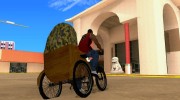 Manual Rickshaw v2 Skin2 para GTA San Andreas miniatura 4