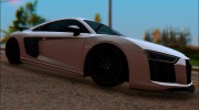2017 Audi R8 V10 Vorsteiner для GTA San Andreas миниатюра 3