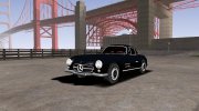 1955 Mercedes-Benz 300SL (Low Poly) para GTA San Andreas miniatura 1
