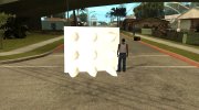 Огромные белые колья из Teenage Mutant Ninja Turtles (2003) для GTA San Andreas миниатюра 1