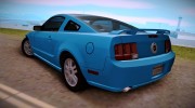 Ford Mustang GT 2005 v2.0 para GTA San Andreas miniatura 2