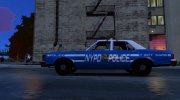 Ford Granada 1977 New York Police Department V.1 for GTA 4 miniature 8