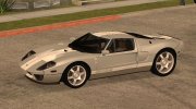 2005 Ford GT (Low Poly) для GTA San Andreas миниатюра 4