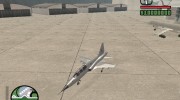 Northrop F-5F для GTA San Andreas миниатюра 3