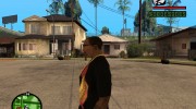 Футболка с знаком зодиака Рыба для GTA San Andreas миниатюра 3