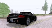 Porsche Carrera GT for GTA San Andreas miniature 3