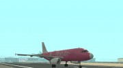 Airbus A319 Spirit of T-Mobile for GTA San Andreas miniature 4