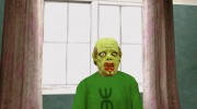 Маска уродливого зомби v3 (GTA Online) для GTA San Andreas миниатюра 5