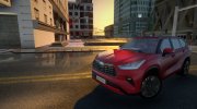 Toyota Highlander Platinum 2020 для GTA San Andreas миниатюра 1