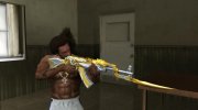 CrossFires AK-47 Knife Iron Beast для GTA San Andreas миниатюра 2