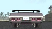 Plymouth GTX Roadrunner 1972 Fate Of Furious 8 para GTA San Andreas miniatura 7