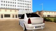 Dacia Logan ZYCU para GTA San Andreas miniatura 3