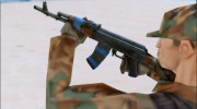 Contract Wars AK-74 для GTA San Andreas миниатюра 5