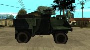Alvis AT105E Saxon для GTA San Andreas миниатюра 4