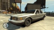 1990 Lincoln Town Car para GTA 4 miniatura 1