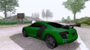 Audi R8 Le Mans for GTA San Andreas miniature 2