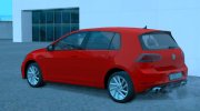 Volkswagen Golf VII (2014-2020) для GTA San Andreas миниатюра 3