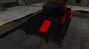 Черно-красные зоны пробития E-75 for World Of Tanks miniature 1